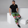 Baja Mexican Print Men's Joggers-grizzshop