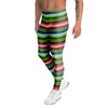 Baja Mexican Print Men's Leggings-grizzshop