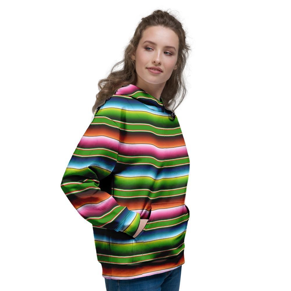 Baja Mexican Print Women's Hoodie-grizzshop