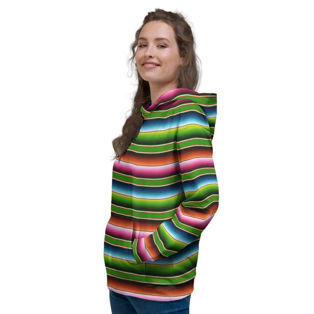 Baja Mexican Print Women's Hoodie-grizzshop