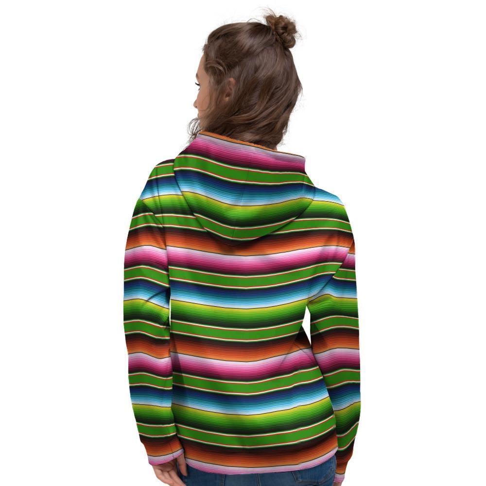 Baja Mexican Print Women's Hoodie-grizzshop