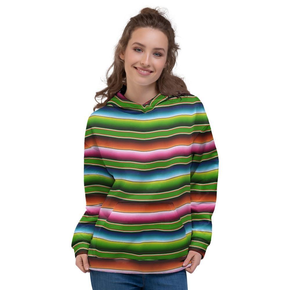 Baja Mexican Print Women's Hoodie-grizzshop