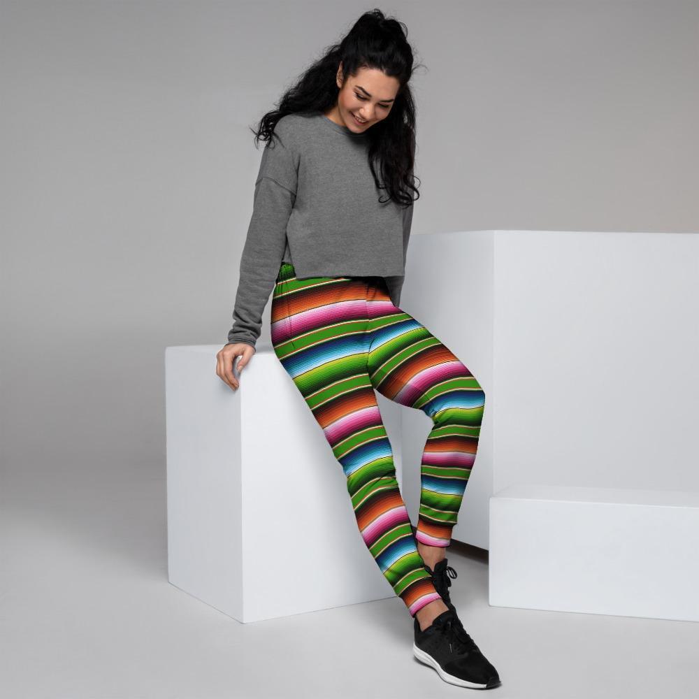 Baja Mexican Print Women's Joggers-grizzshop