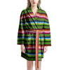 Baja Mexican Print Women's Robe-grizzshop