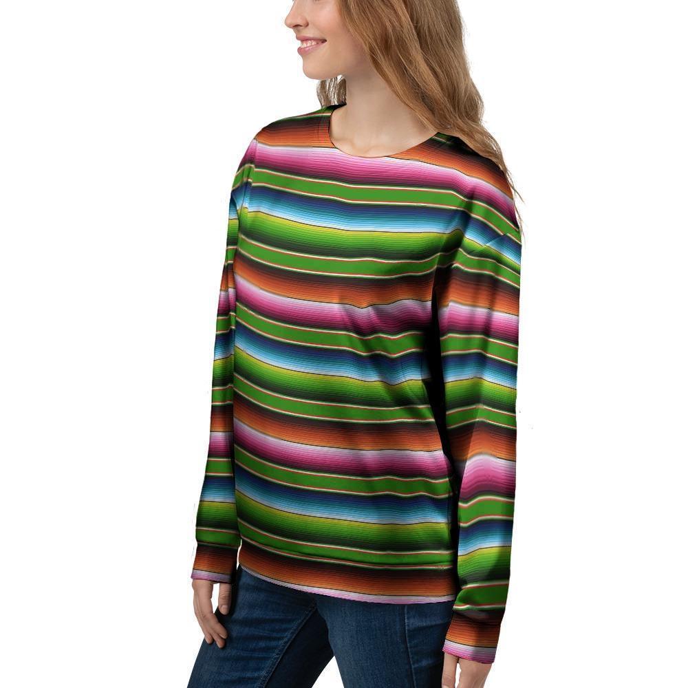 Baja Mexican Print Women's Sweatshirt-grizzshop