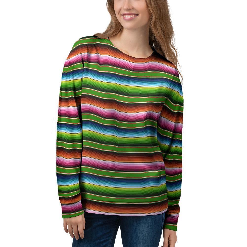 Baja Mexican Print Women's Sweatshirt-grizzshop