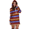 Baja Print Hoodie Dress-grizzshop