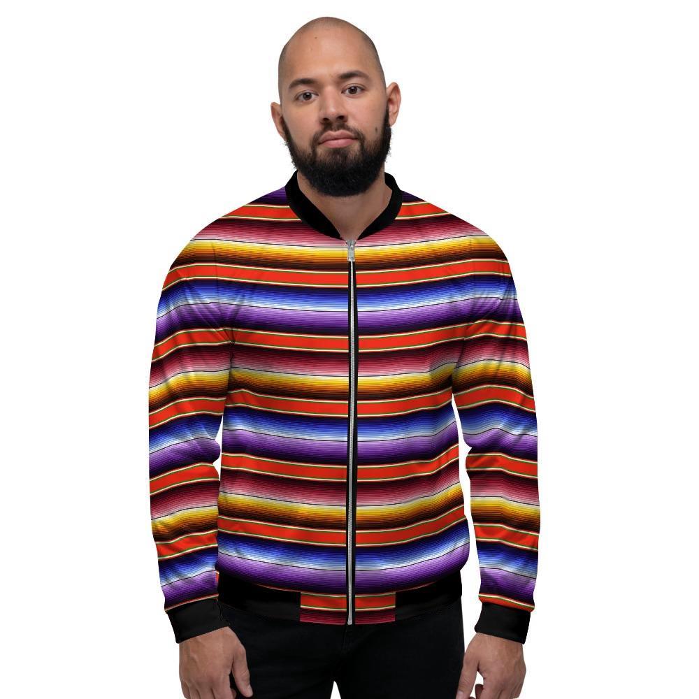 Baja Print Men's Bomber Jacket-grizzshop