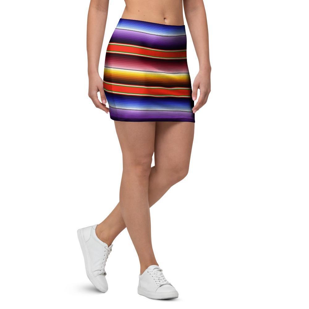 Baja Print Mini Skirt-grizzshop