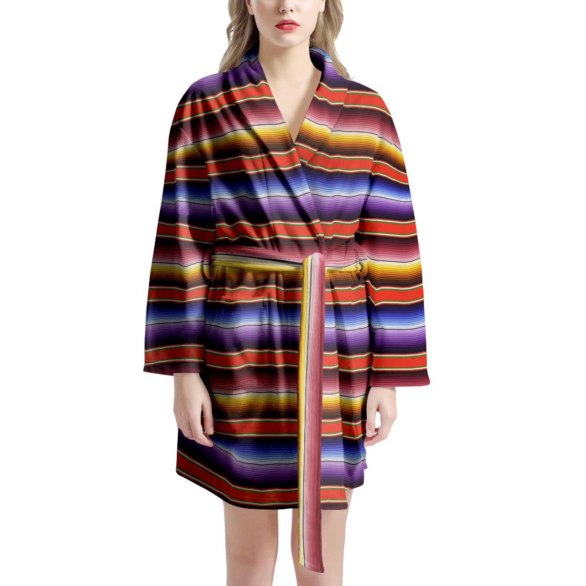 Baja Print Women's Robe-grizzshop