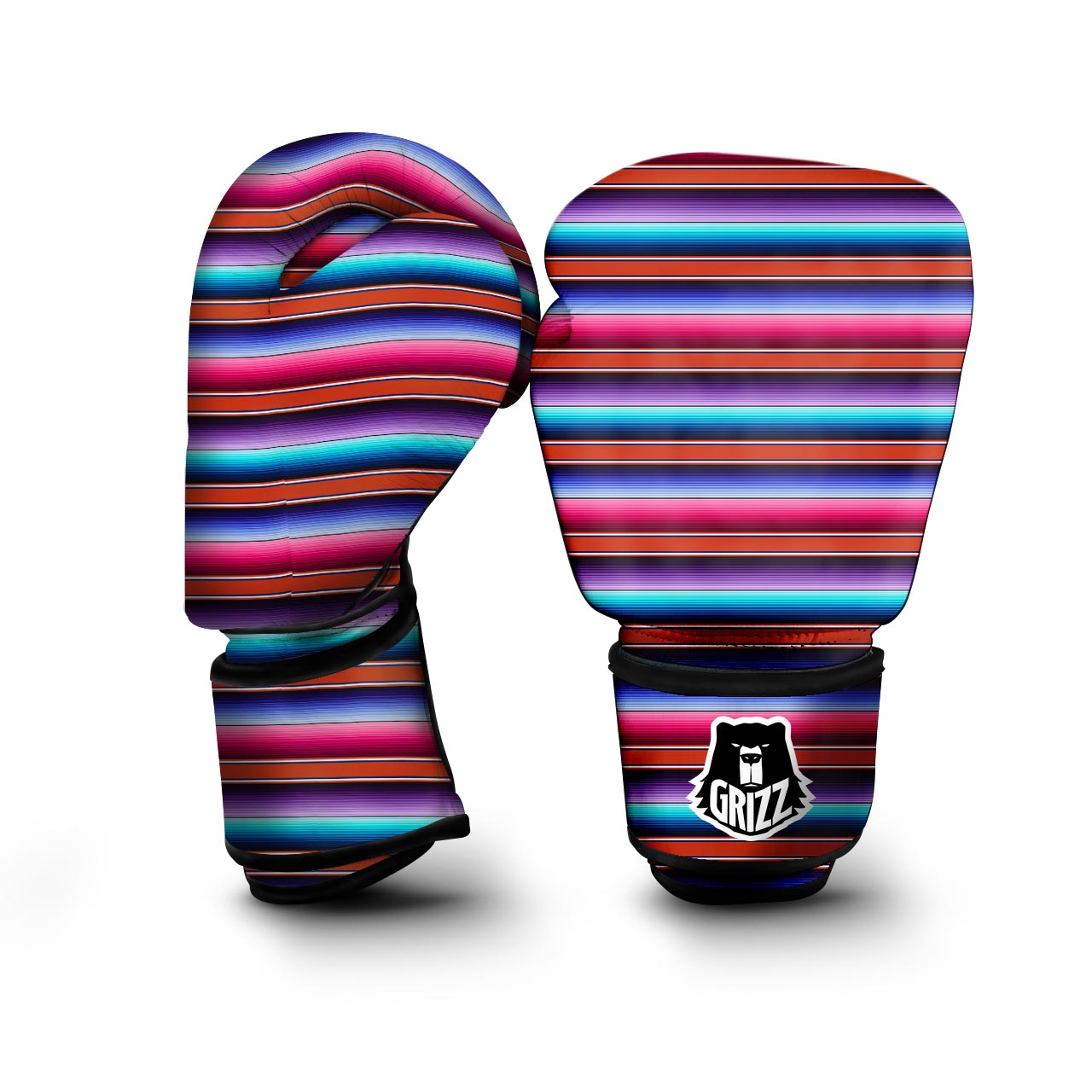 Baja Serape Boxing Gloves-grizzshop