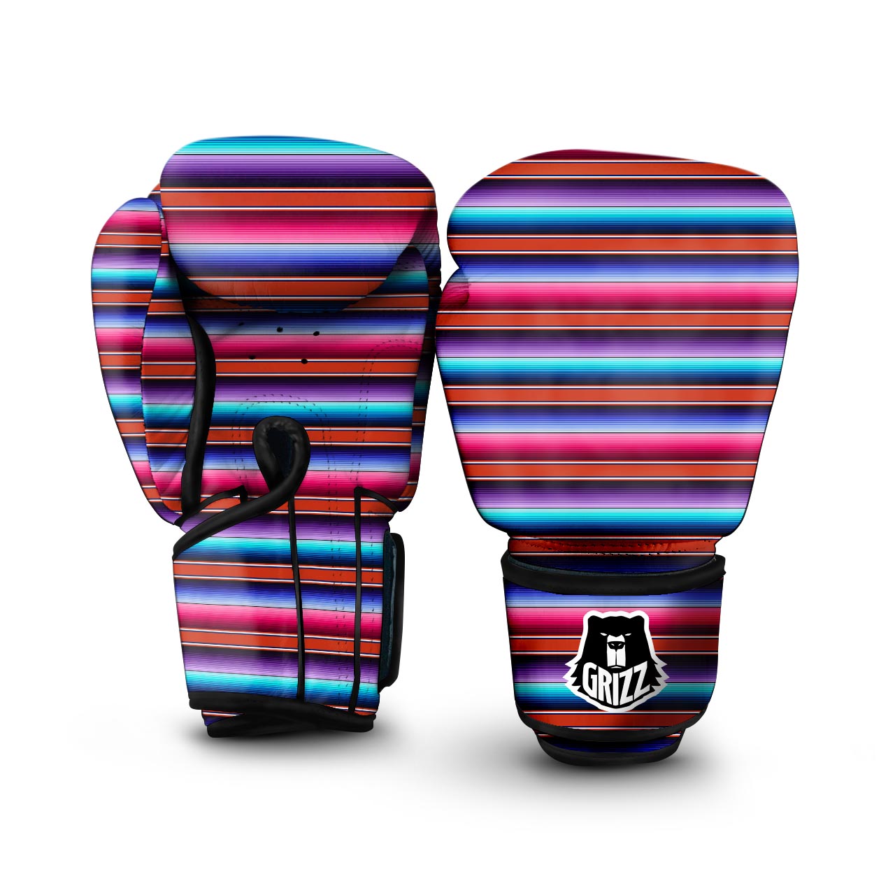 Baja Serape Boxing Gloves-grizzshop