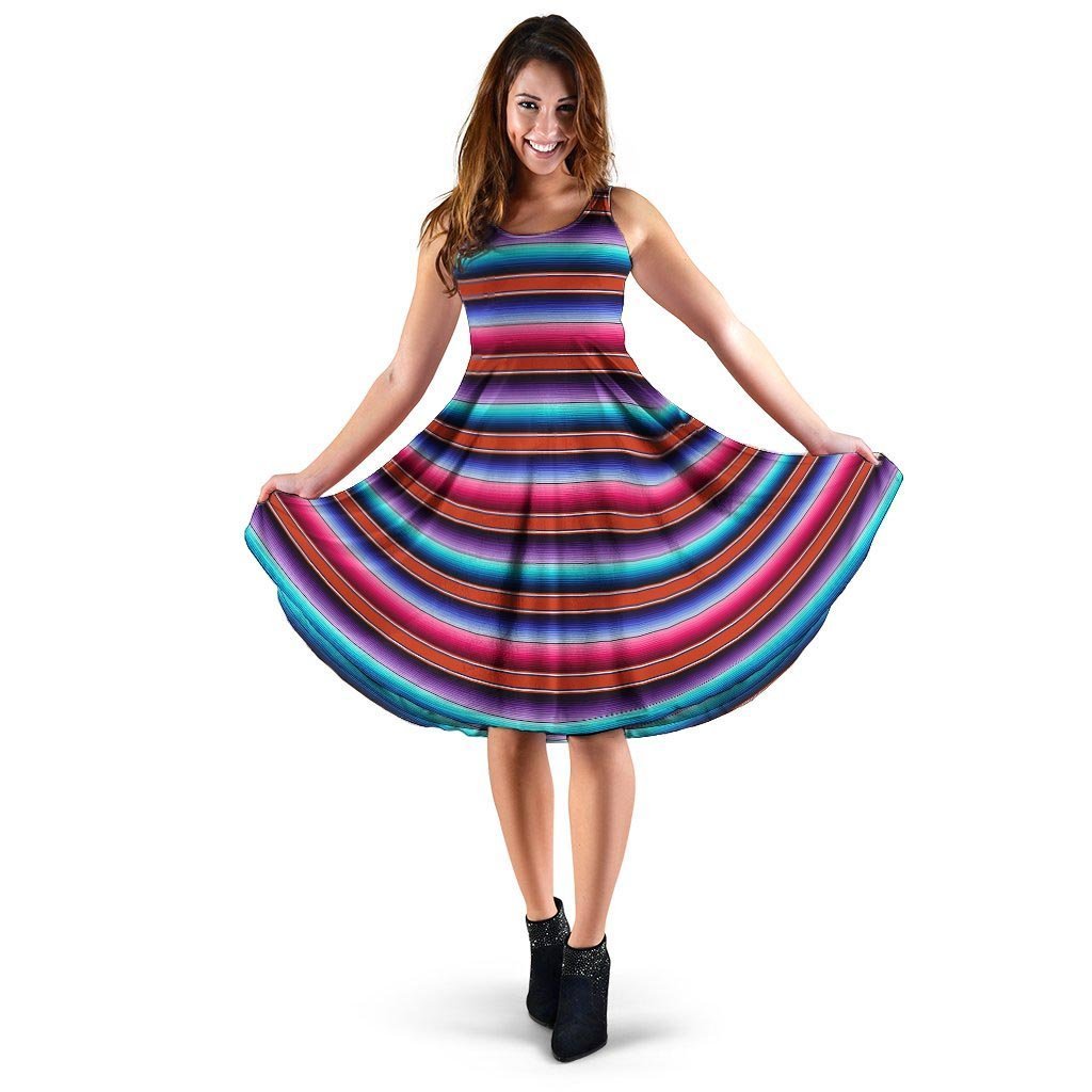 Baja Serape Dress-grizzshop