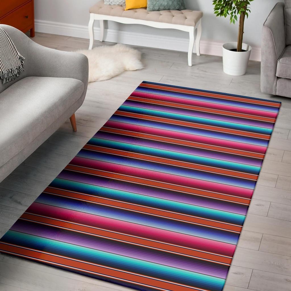 Baja Serape Floor Mat-grizzshop