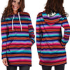 Baja Serape Hoodie Dress-grizzshop