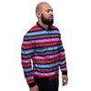 Baja Serape Men's Bomber Jacket-grizzshop