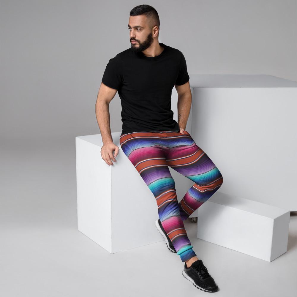 Baja Serape Men's Joggers-grizzshop