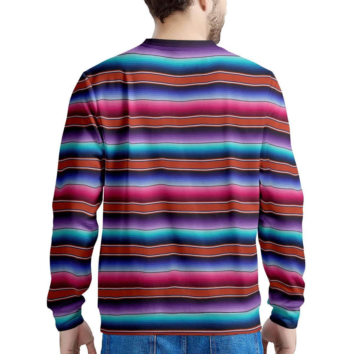 Baja Serape Men's Sweatshirt-grizzshop