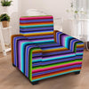 Baja Serape Mexican Armchair Cover-grizzshop