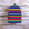 Baja Serape Mexican Backpack-grizzshop