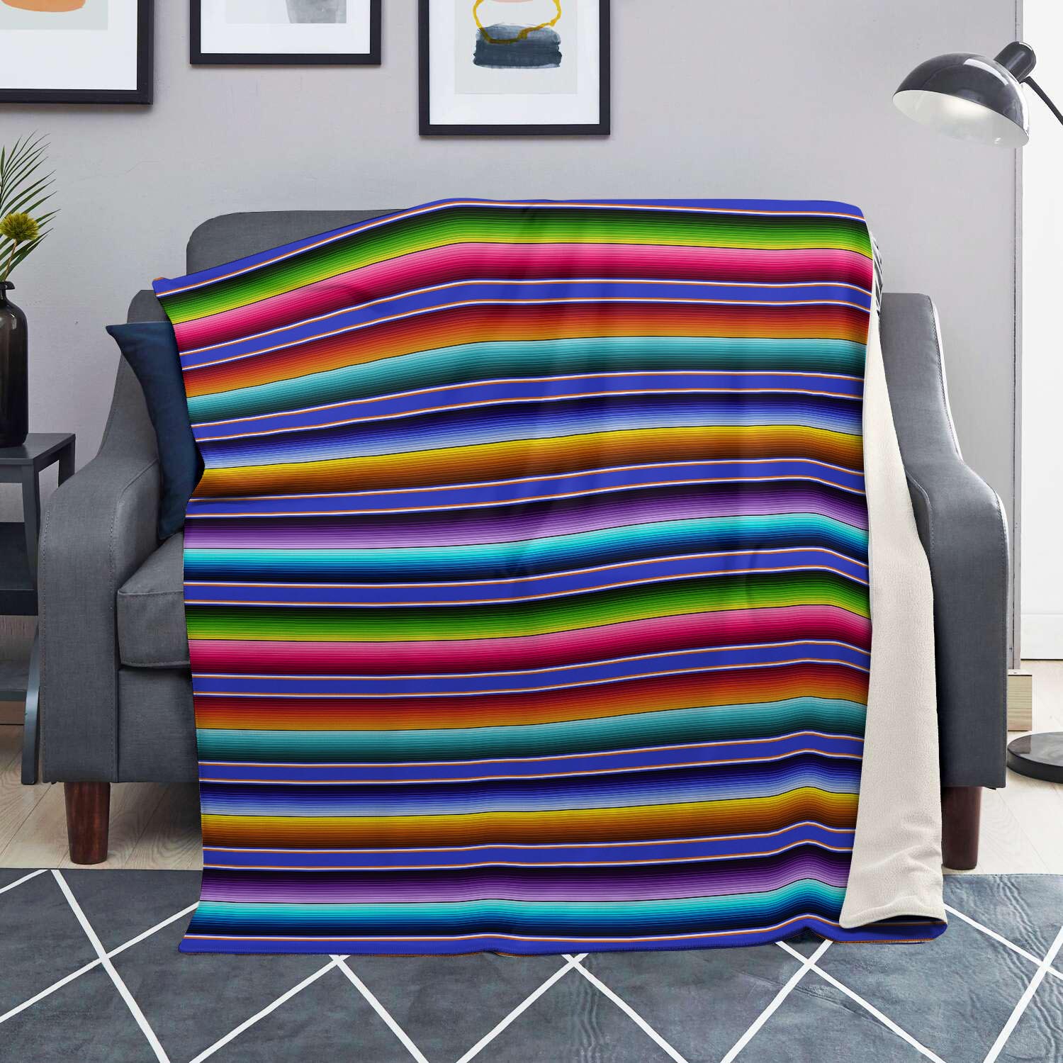 Baja Serape Mexican Blanket-grizzshop