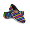 Baja Serape Mexican Canvas Shoes-grizzshop