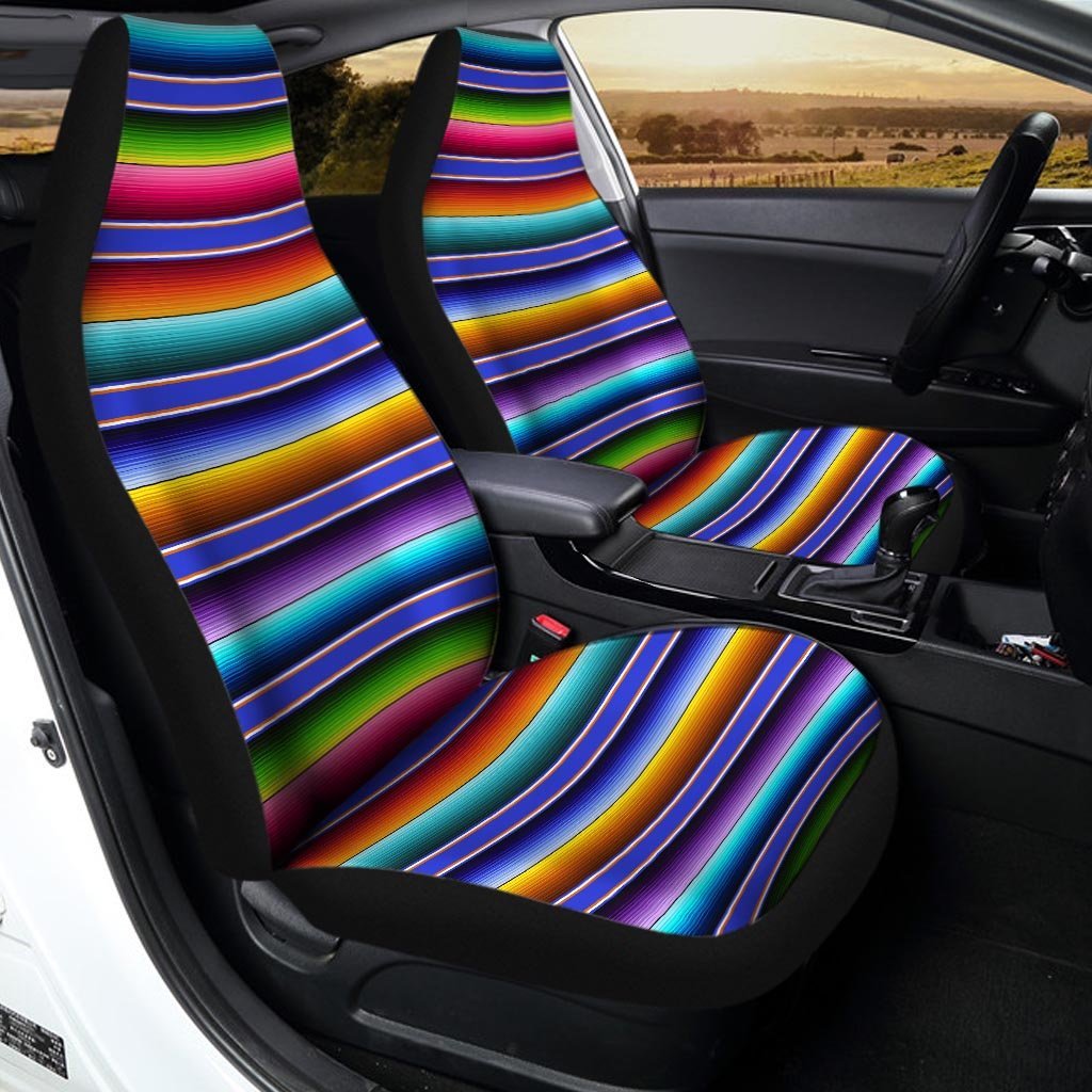 Baja Serape Mexican Car Seat Covers-grizzshop