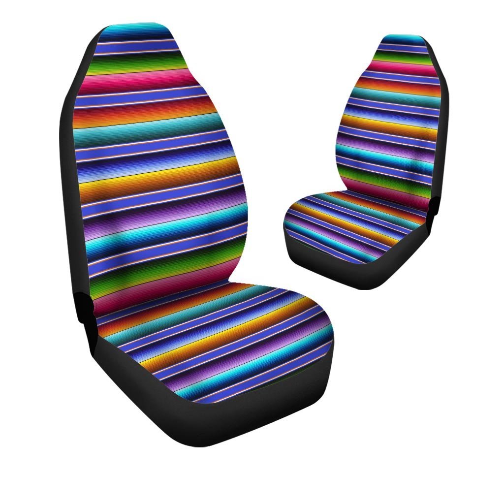 Baja Serape Mexican Car Seat Covers-grizzshop