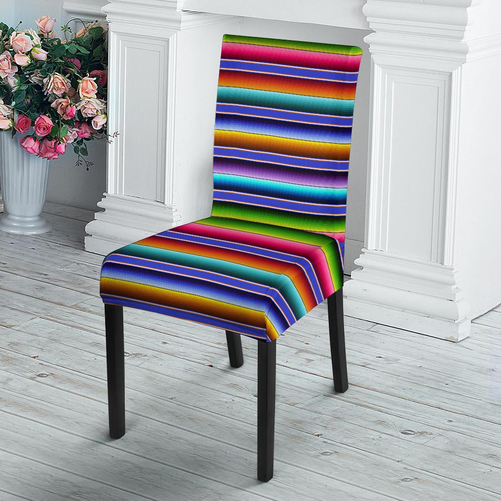 Baja Serape Mexican Chair Cover-grizzshop