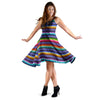 Baja Serape Mexican Dress-grizzshop