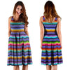 Baja Serape Mexican Dress-grizzshop