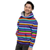 Baja Serape Mexican Men's Hoodie-grizzshop