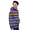 Baja Serape Mexican Men's Hoodie-grizzshop