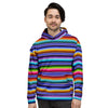 Baja Serape Mexican Men's Hoodie-grizzshop