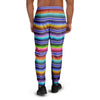 Baja Serape Mexican Men's Joggers-grizzshop