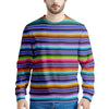 Baja Serape Mexican Men's Sweatshirt-grizzshop