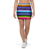 Baja Serape Mexican Mini Skirt-grizzshop