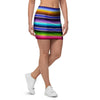 Baja Serape Mexican Mini Skirt-grizzshop