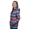 Baja Serape Mexican Women's Hoodie-grizzshop