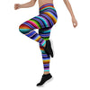 Baja Serape Mexican Women's Leggings-grizzshop