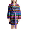 Baja Serape Mexican Women's Robe-grizzshop