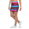 Baja Serape Mini Skirt-grizzshop