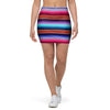 Baja Serape Mini Skirt-grizzshop