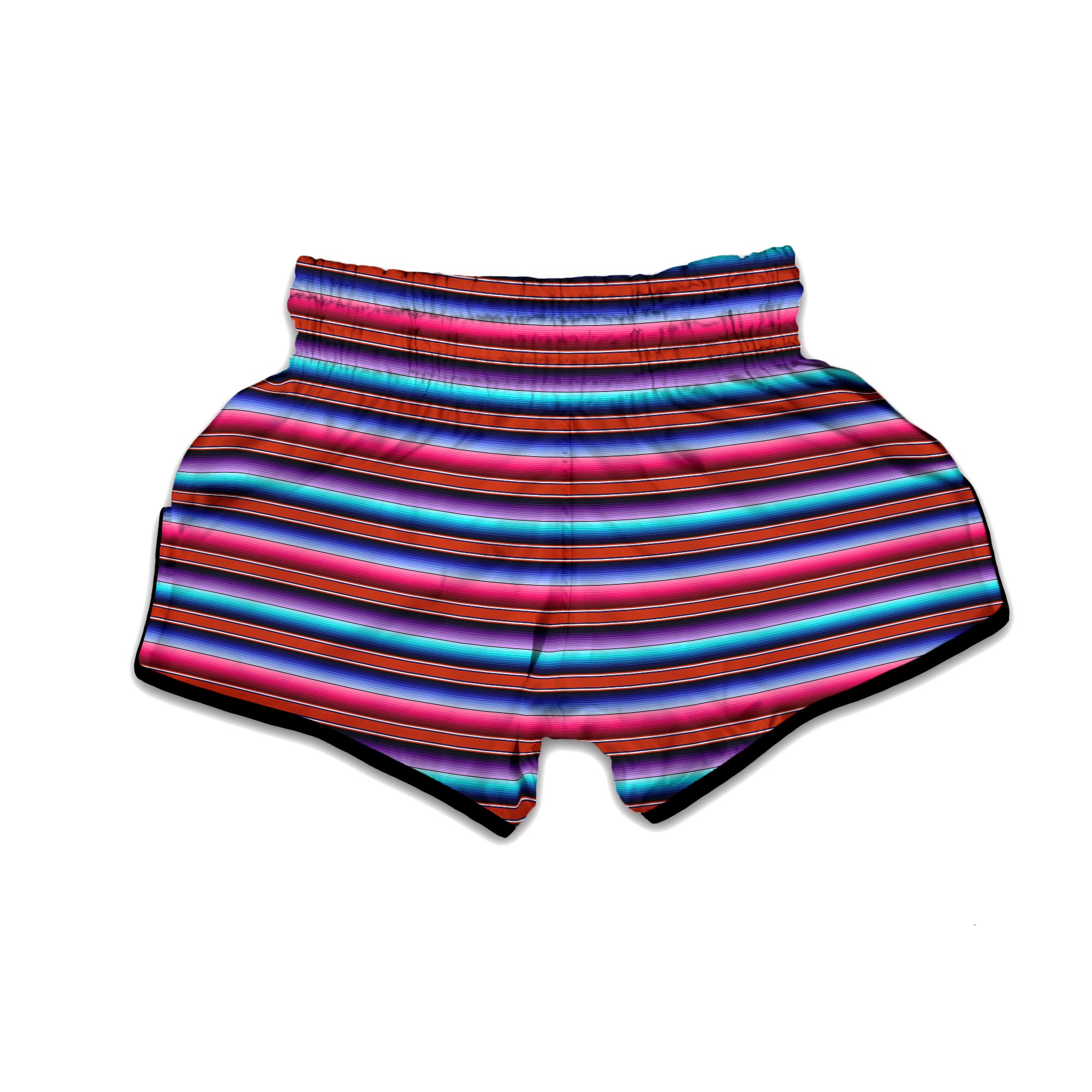 Baja Serape Muay Thai Boxing Shorts-grizzshop