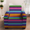 Baja Serape Print Armchair Cover-grizzshop