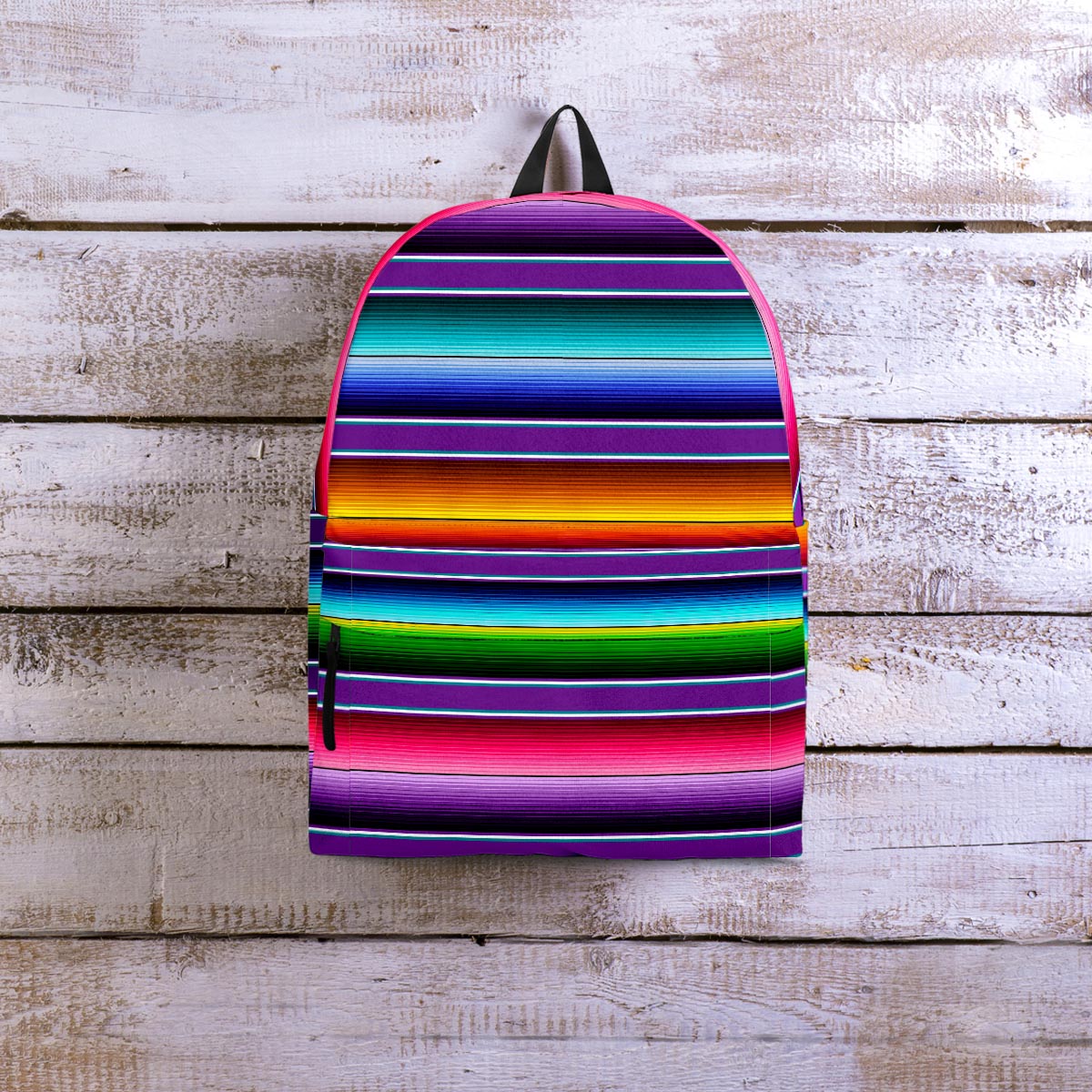 Baja Serape Print Backpack-grizzshop