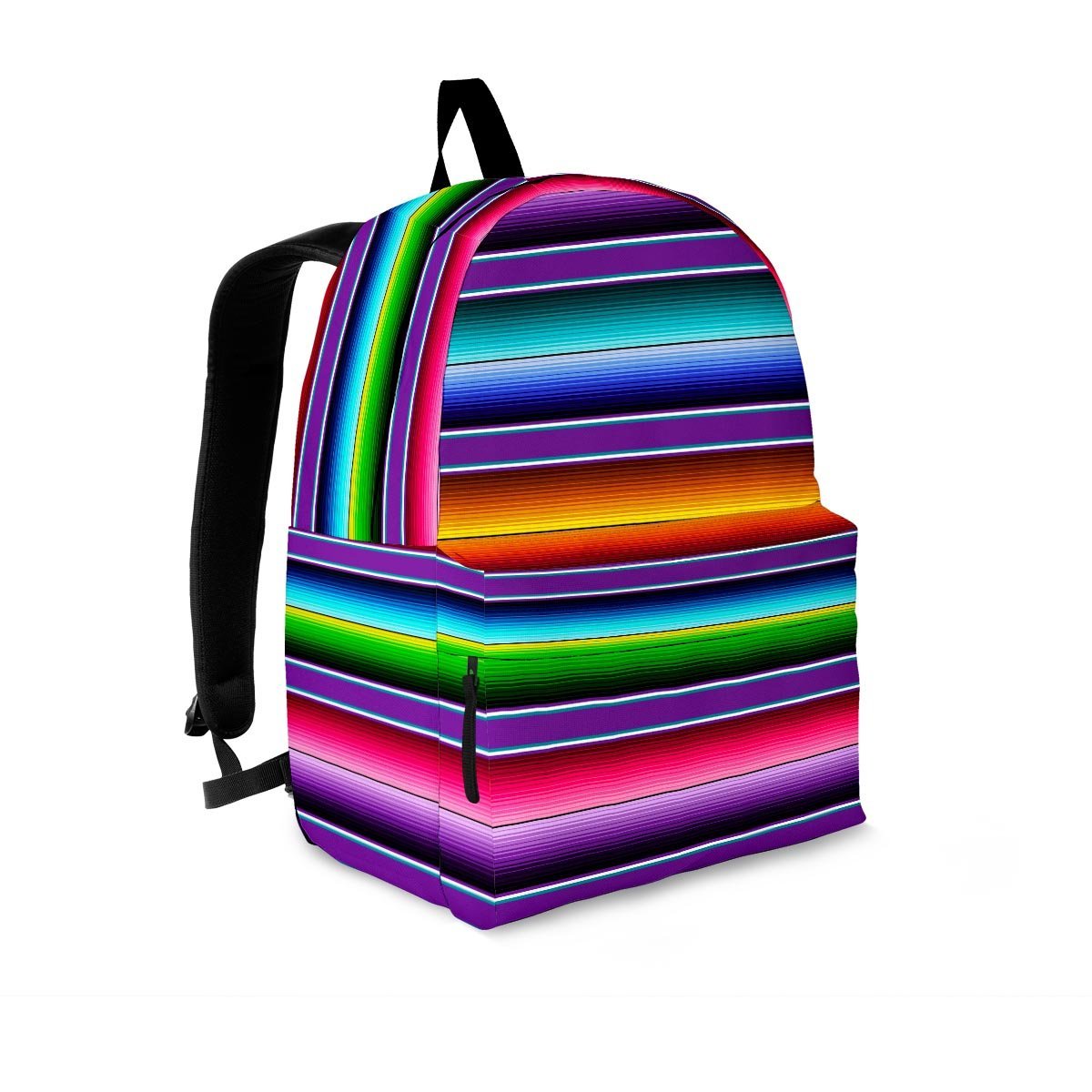 Baja Serape Print Backpack-grizzshop