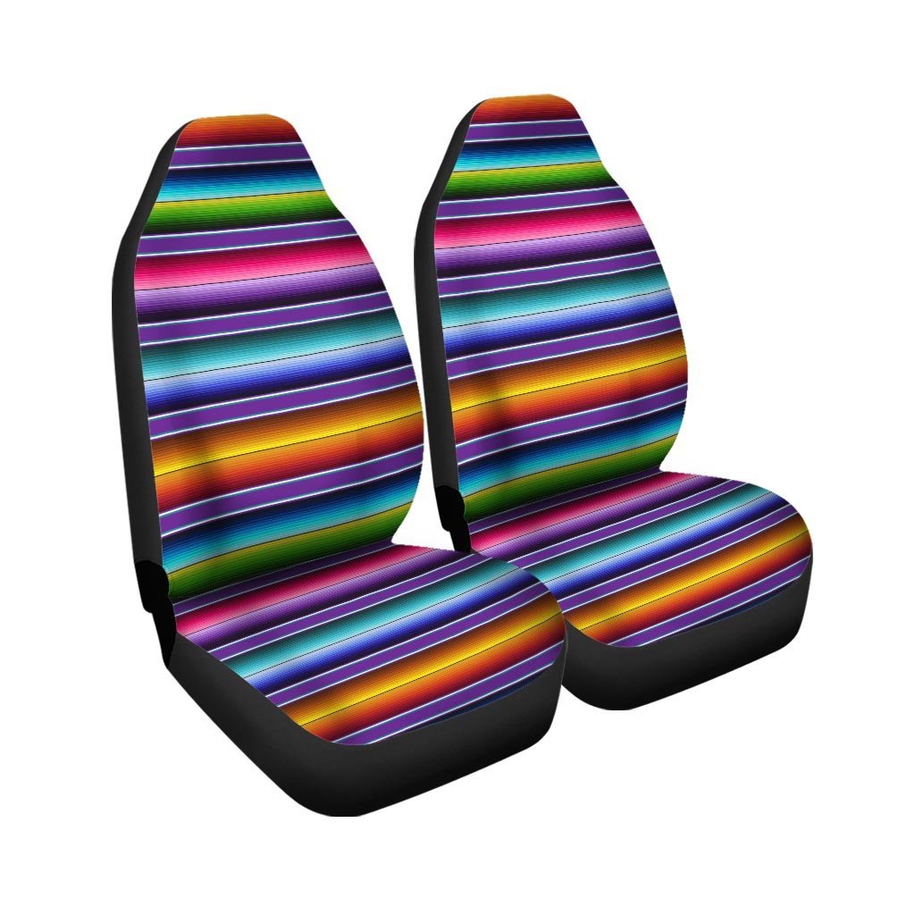 Baja Serape Print Car Seat Covers-grizzshop