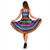 Baja Serape Print Dress-grizzshop