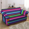 Baja Serape Print Loveseat Cover-grizzshop